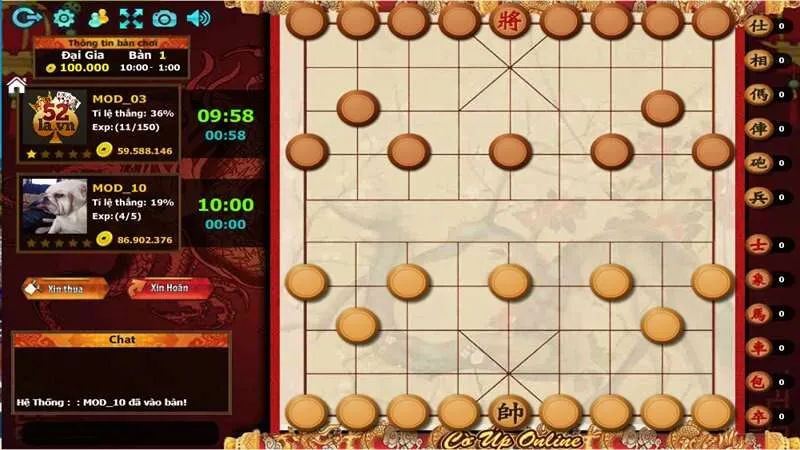 Hiện nay cổng game Sunwin cũng đang triển khai phiên bản Cờ úp trực tuyến